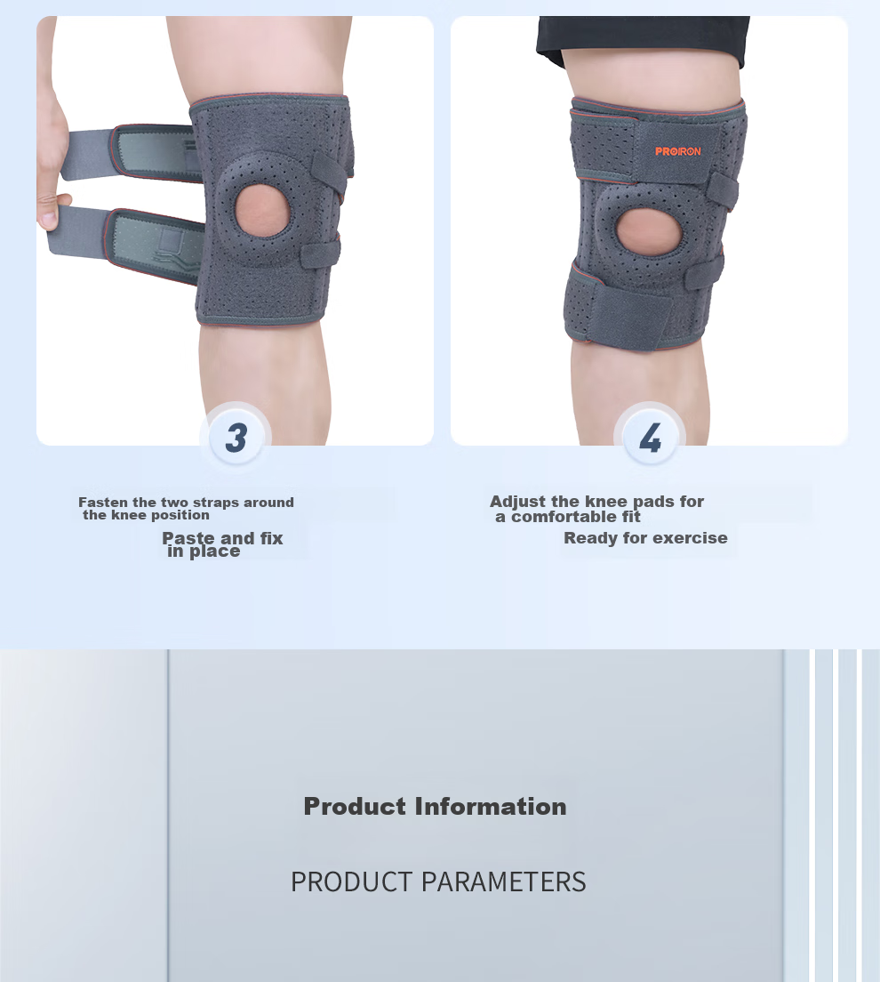 PROIRON Puli'ai Knee Brace for Sports, Men And Women's Running, Basketball, Badminton, Hiking, Specialized Patella Meniscus Support 21