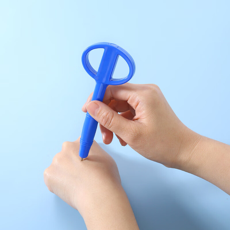 Geshan Prison Security Pen for Interrogation, Investigation, And Conversations, Anti-Swallowing Pen for Interrogation Cases, Specialized Prison Supplies Pen, Blue Pen Barrel, 1 Piece 7