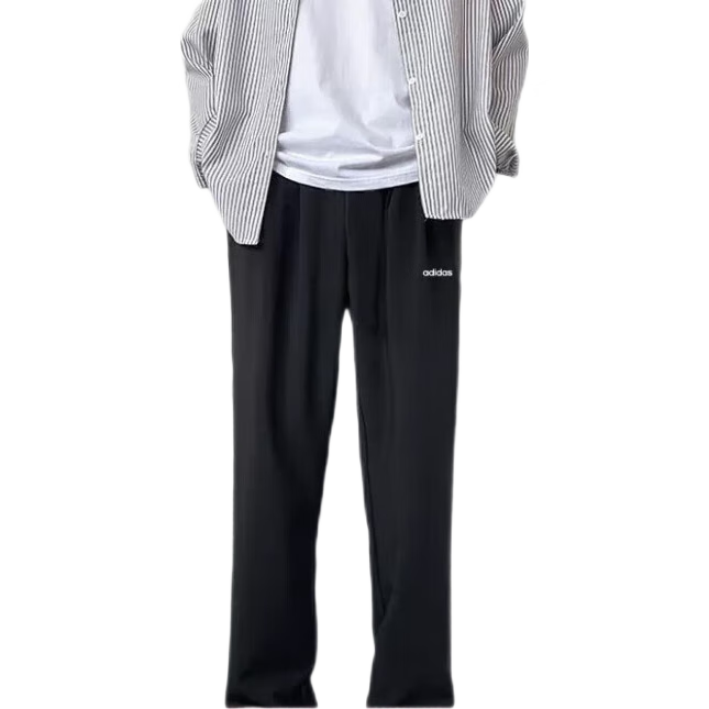 Adidas Sports Pants, Summer Breathable Quick-Dry Pocket Zipper Training Fitness Running Casual Sweatpants JI5690 Size M