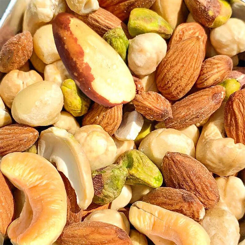 丹帝（DAN.D.PAK）【山姆同厂】原味什锦果仁1kg 越南进口腰果混合坚果休闲出游零食