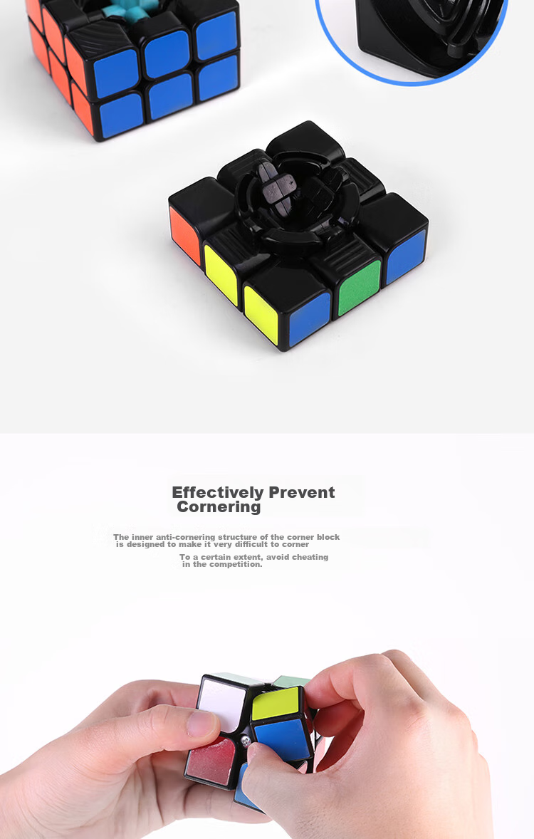 Deli Children's 2x2 And 3x3 Rubik's Cube Set, Stress-Relieving Smooth Birthday Gift Toy 74513 4