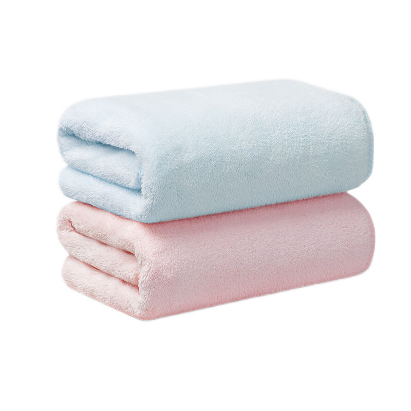 GGT Snowflake Velvet Soft Face Towel for Men And Women, Highly Absorbent Quick-Drying Lint-Free Household Hair Towel, Yingruo + Kongse