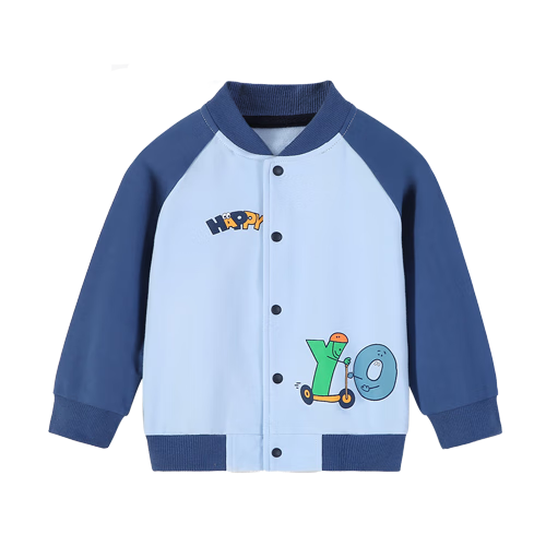 YUZHAOLIN Children's Jacket, Baby Baseball Jacket, Boys' Short Outerwear for Going Out, Casual Clothing for Young And Older Children, Kids' Wear