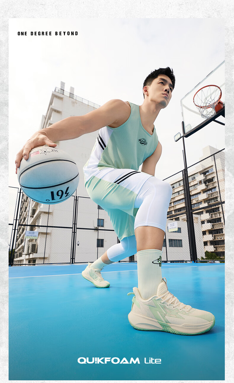 361° Basketball Shoes BIG3Team Spring And Summer Youth Professional Low-Top Sneakers for Men 672331109-2 54