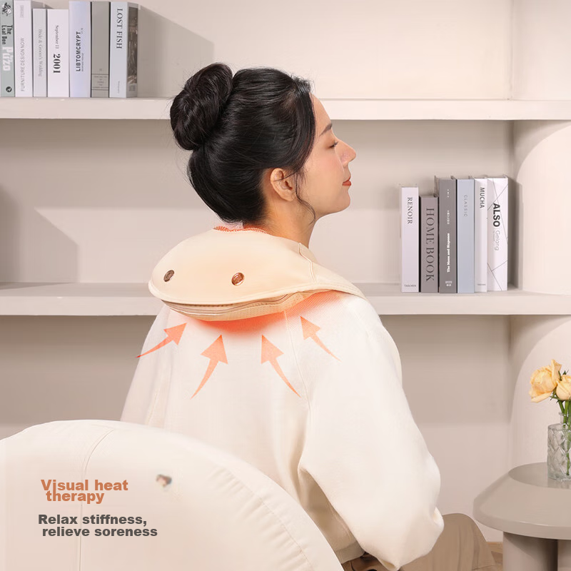 Breo SK-2017L Shoulder And Neck Massager (1 Piece), Beige 1