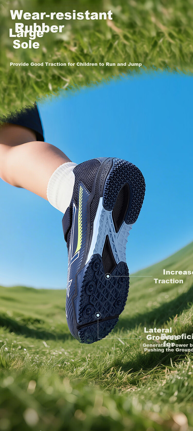 Asics Children's Shoes, 2025 New Boys And Girls Sports Shoes, Kids' Physical Test Training Running Shoes with Velcro 5