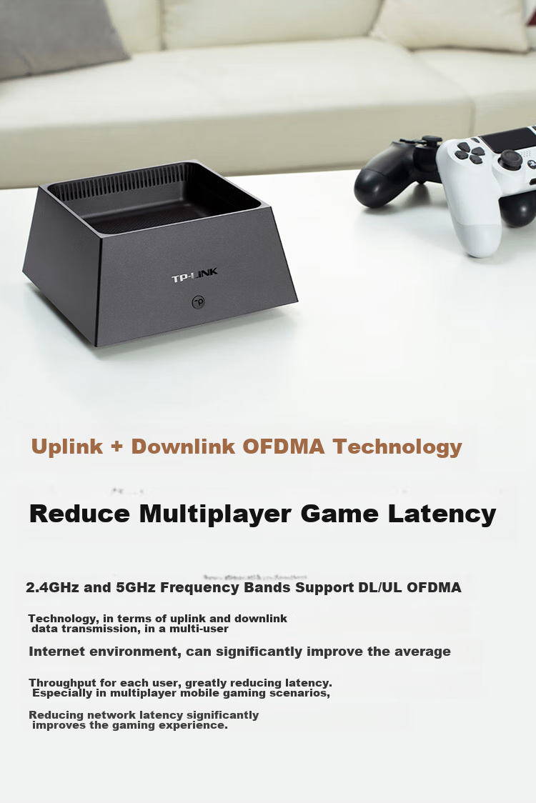 TP-LINK AX3000 Full-Featured WiFi 6 Gigabit Wireless Router, 5G Dual-Band Gaming Router, Easy Mesh, 3000M Wireless Speed XDR3050 8