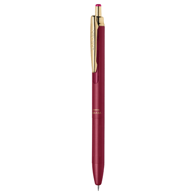 ZEBRA JJ57 Premium Pen Retro Series 0.5mm Retractable Gel Pen Bullet Tip Business Signing Pen Office Pen JJ57 Black Gallon Color Single Pe