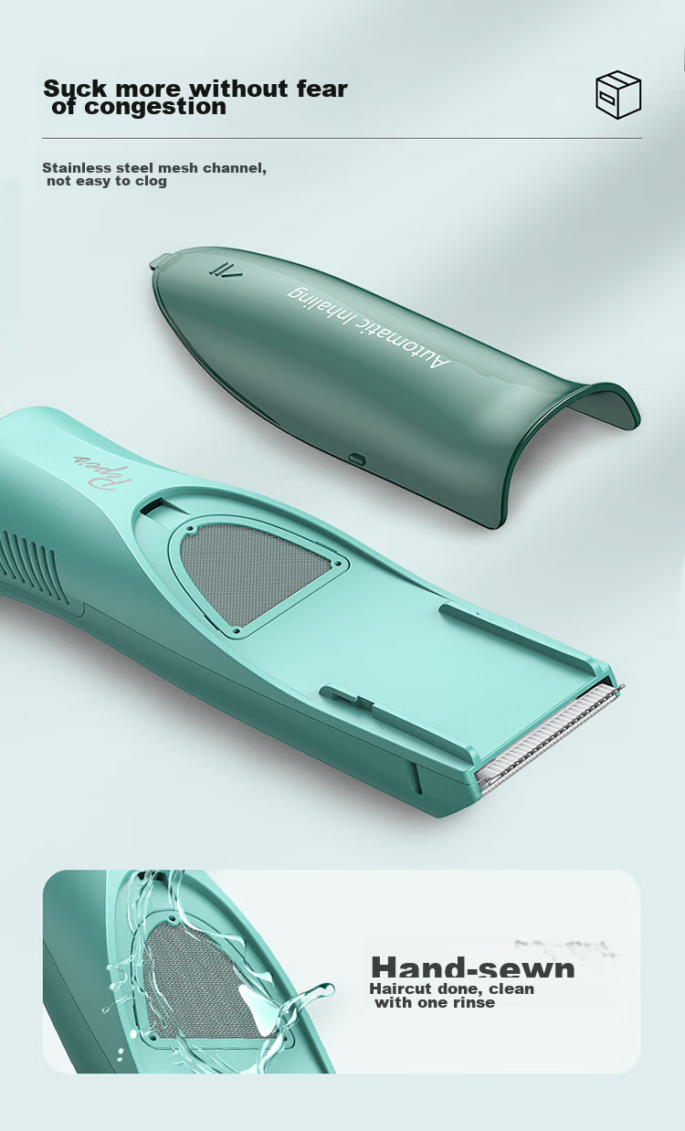 Pepei Automatic Hair Suction Baby Hair Clipper, Children's Hair Clipper, Baby Hair Cutting Tool, PP666II-A 6