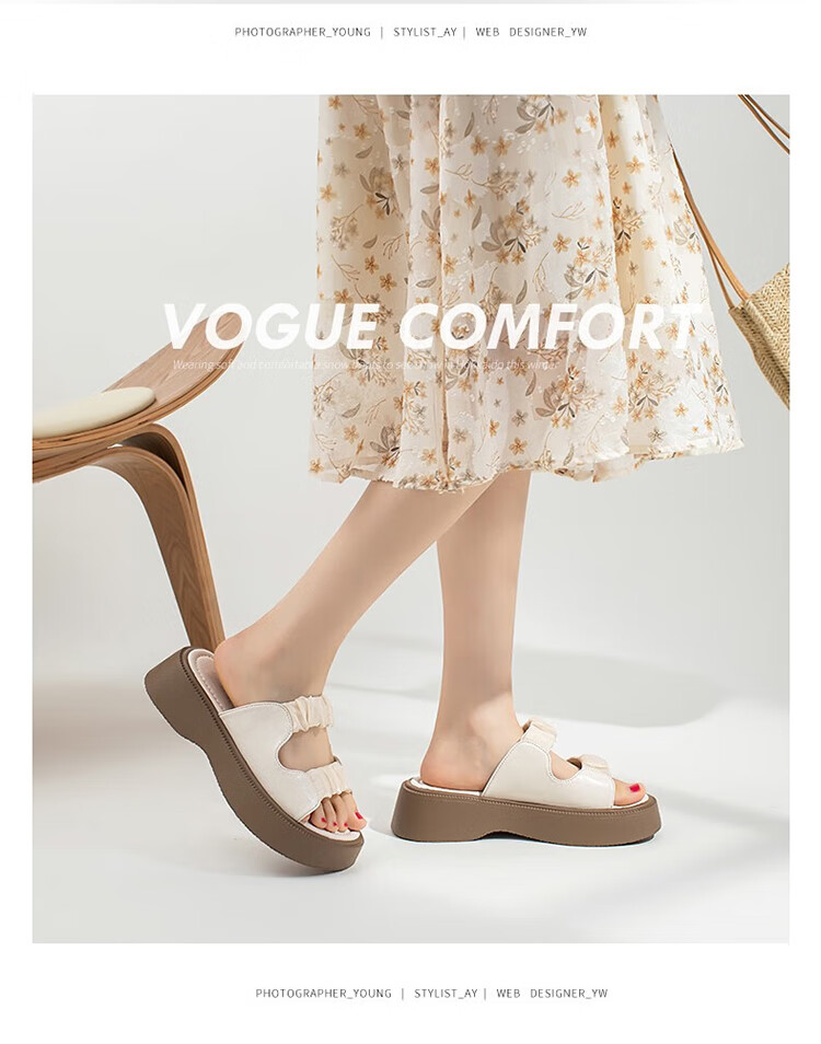 ZHR Roman Sandals for Women, Summer Height-Increasing Slippers, Outdoor Wear, Single-Strap Women's Shoes, 2026 New Style JF10T, Beige, Size 36 39