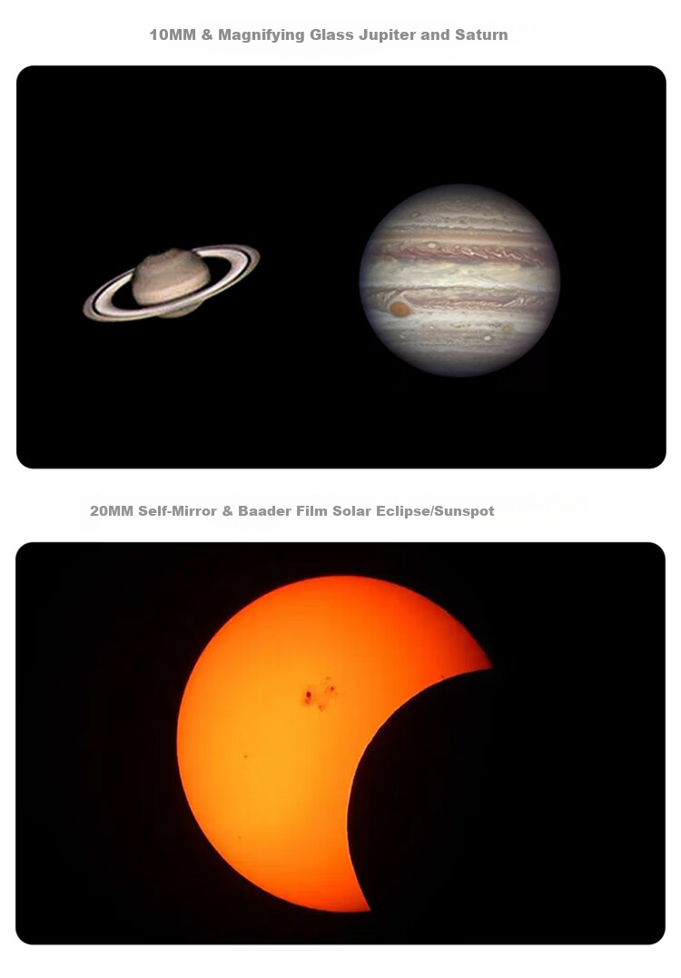 Celestron 80AZ High-Definition High-Power Astronomy Telescope for Stargazing Professional Deep Space Astronomy Student Science Gift 15