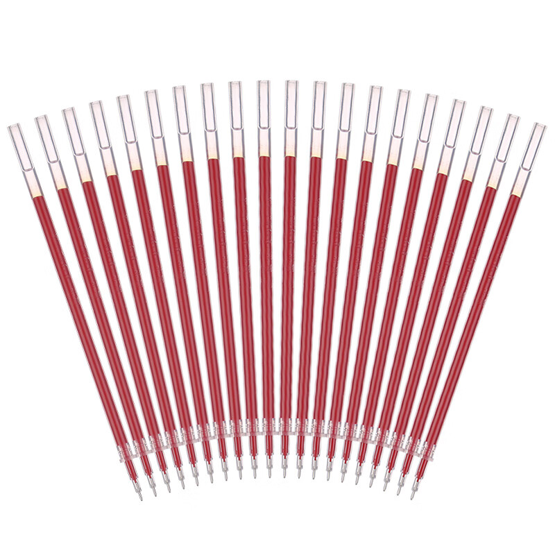 M&G 0.5mm Gel Pen Refill Full Needle Tube Signature Pen Refill Student Office Universal Smooth Non-Break Ink Refill AGR640K0C 20pcs