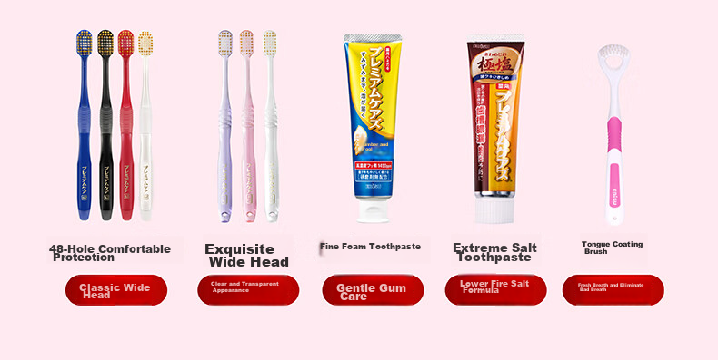 EBISU Soft Bristle Gum Care Fresh Breath Toothbrush for Adults, Couples, Pregnant Women, Japanese Import, 2-Pack, Random Colors 33