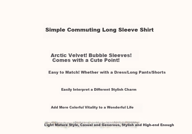 Dme Autumn And Winter Retro Style Heart-Shaped Button Lapel Sweater, Puff Sleeve Slimming Knit Top for Women, Elegant 1