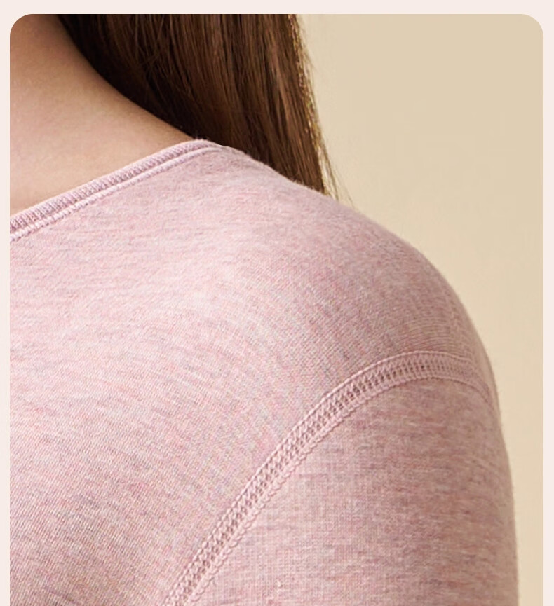 Urban Beauty Women's Thermal Underwear Set Autumn Winter Fleece Lined Thickened Flame Velvet Minus 40°C Cold Resistant Windproof 22