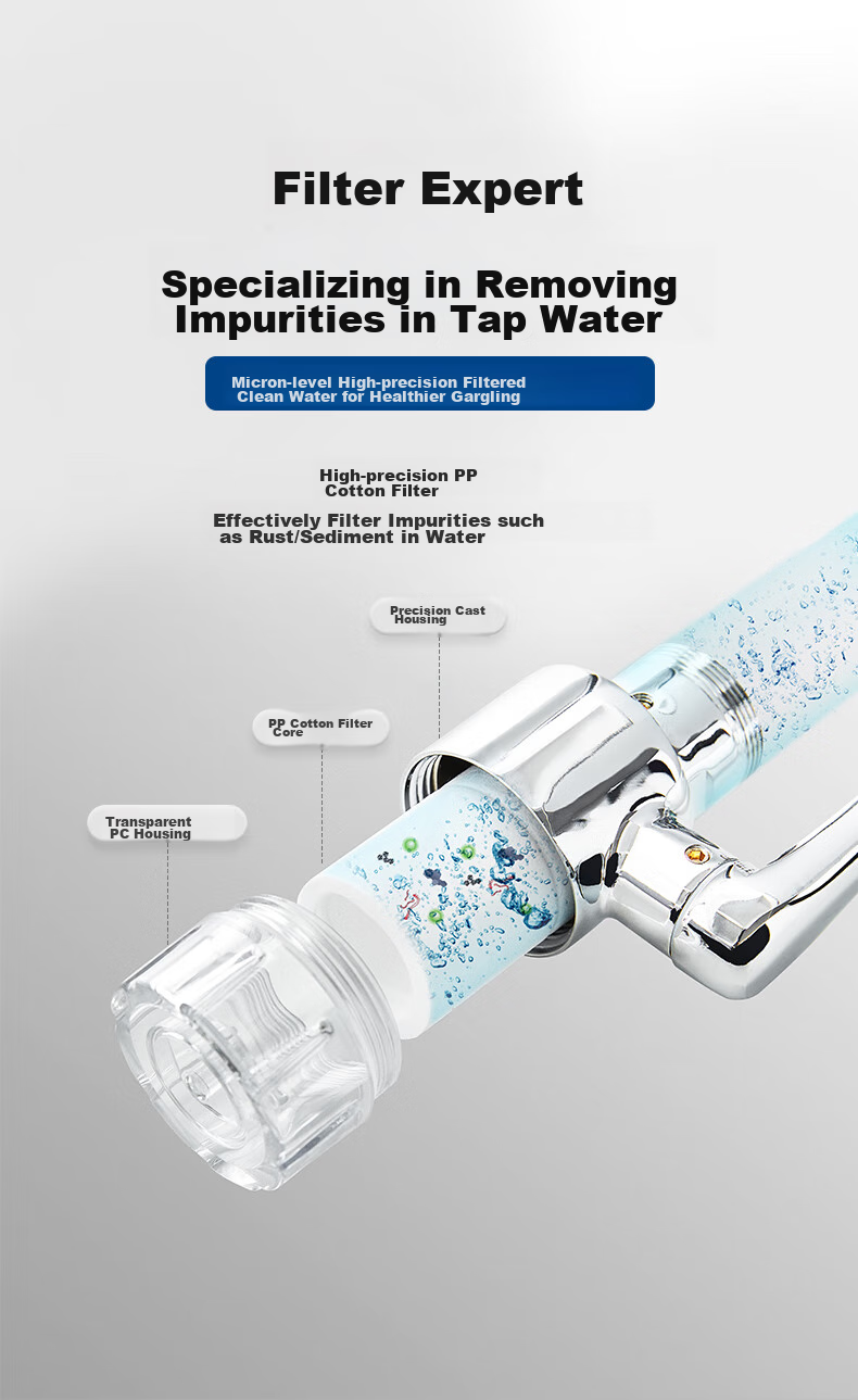 SUPOR Faucet Aerator, 1080 Filter Extender, Kitchen Sink Universal Rotating Splash-Proof Device, Mechanical Arm S 6