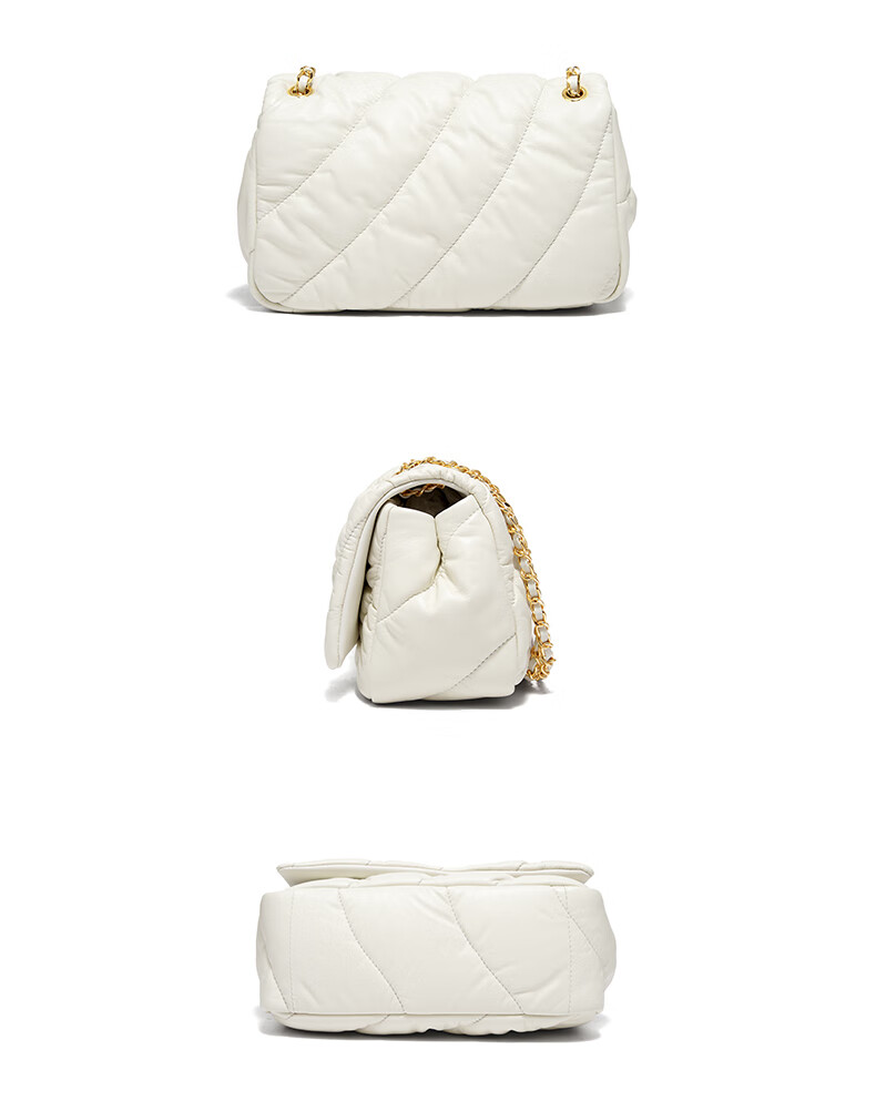 HR Handbag, Women's Shoulder Crossbody Bag, Small Soft Leather Quilted Pillow Bag, Birthday Gift 17