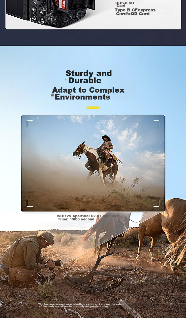 Nikon Z7II [Subsidies] Full-Frame Balanced Mirrorless Camera, 5-Axis Image Stabilization, High Value for Money, Balanced Performance, Z72/Z7 Second Generatio 11