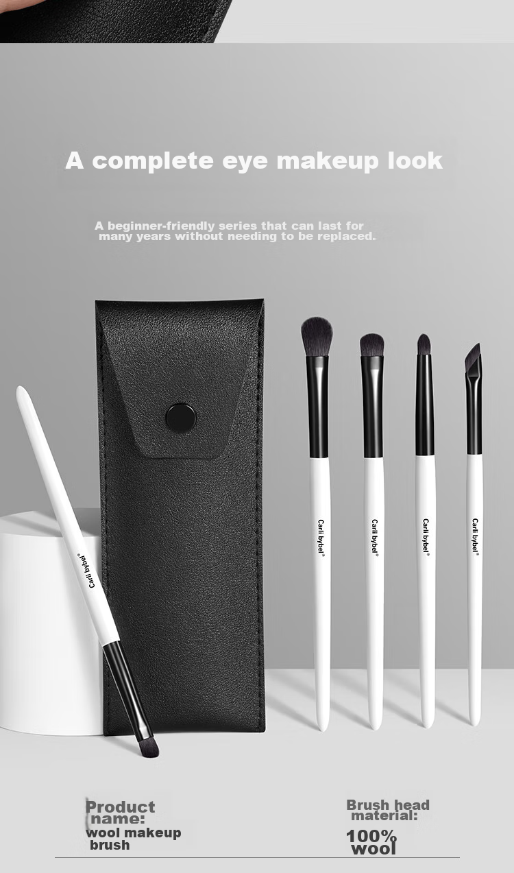 CARLI BYBEL Half-Shade Nose Shadow Animal Hair Brush for Slanted Nose, Nose Wing, Gradient Highlighting, Side Shadow Contouring, Sickle-Shaped Makeup Brush 26