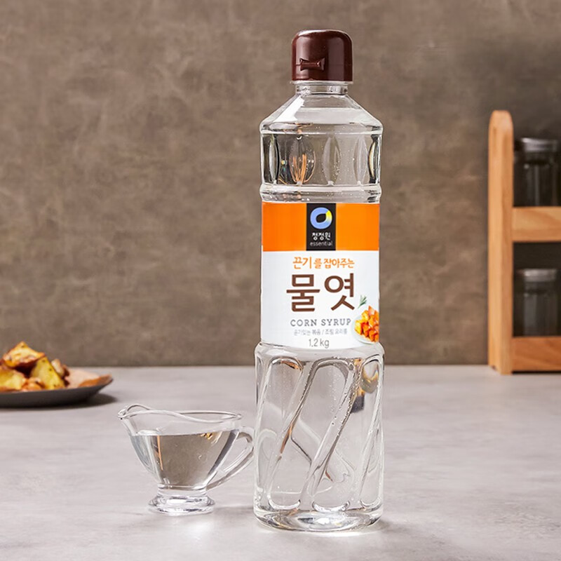 清净园 韩国进口 玉米糖浆1.2kg  0脂肪糖稀 奶茶牛轧糖蛋糕面包烘焙用
