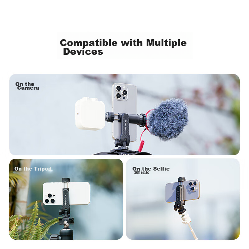 Zhuoer Dual-Cooling Boots Multi-Interface Tripod, Selfie Stick Floor Stand, Gimbal Pocket Pan-Tilt Camera Extension Rod, Handheld Portable Mini Internet Celebrity Selfie Live Streaming Phone Clamp 2