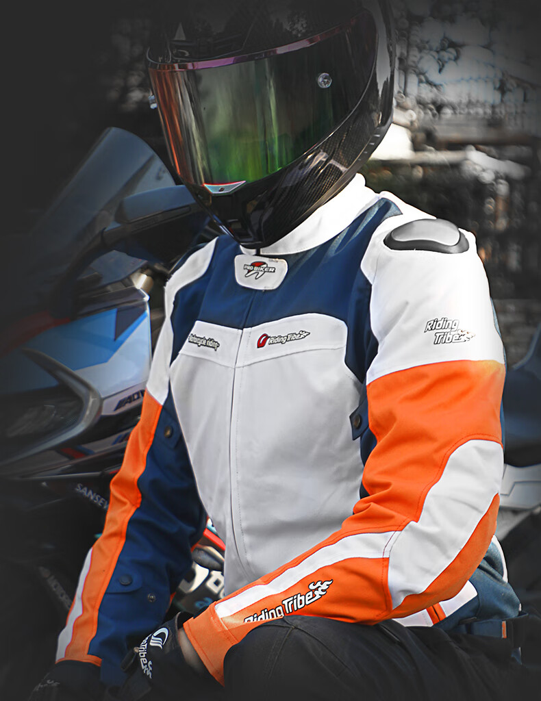 RidingTribe Motorcycle Winter Riding Suit, Anti-Fall Rider Gear, Windproof And Warm Clothing Set, All-Season Waterproof Racing Suit 1