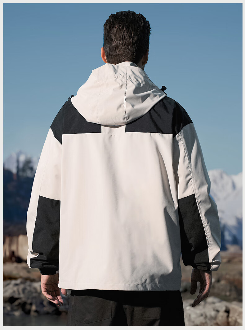 JEEP Three-In Detachable Windbreaker Jacket for Men, 2026 New Autumn And Winter Style, Windproof Outdoor Coat 13