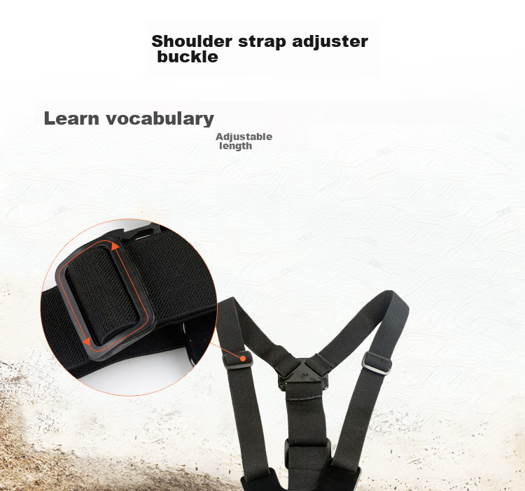 KYOTSU Chest Strap, Compatible with GoPro 13/12/11/10, DJI Pocket 4P/4/3/Action 6/5 Pro And Other Action Cameras, Universal Chest Mount Accessory, Front Fixed Shoulder Strap 8