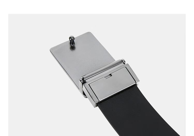 ARMANI Men's Black Leather Pin Buckle Belt Y4S427 YTU7J 84372 Black One Size 10