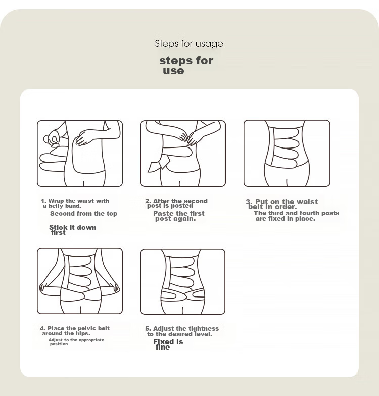JOYNCLEON Postpartum Belly Wrap, Breathable Shaping Bandage, Pelvic Support Belt, Specialized for Natural And C-Section Delivery, Green, XL Size 21