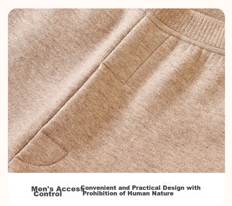 LangSha Men's Wool Pants [2026 Autumn New Arrival], Fleece-Lined Thick Inner Wear, German Cashmere Pants, Base Layer Warm Pants, Cotton Pants 20