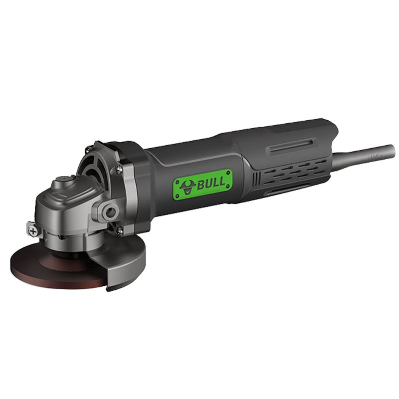 BULL Angle Grinder Polishing Grinding Metal Stone Cutting Machine 850W High Power GJM850-100 (Rear Switch)