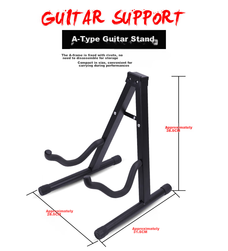Maneryuepu Guitar Stand for Classical Folk Acoustic And Electric Guitar, Cello, Pipa, Zhongruan And Other Musical Instruments, Universal Floor-Standing Instrument Stand 1