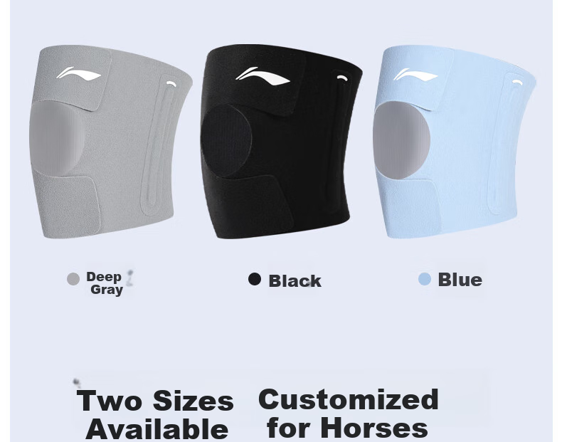 Li-Ning Knee Brace for Meniscus Injury, Sports-Specific Patellar Strap, Running, Summer Ultra-Thin, Hiking, Badminton Knee Protector 34