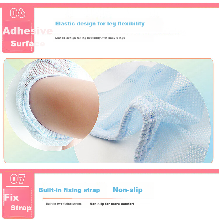 Xiqinbao Newborn Diaper Pants, Baby Diaper Cover, Breathable Pants for Infants, 2-Pack (Blue + Yellow), Size S [For Weight up to 12 Jin] 7