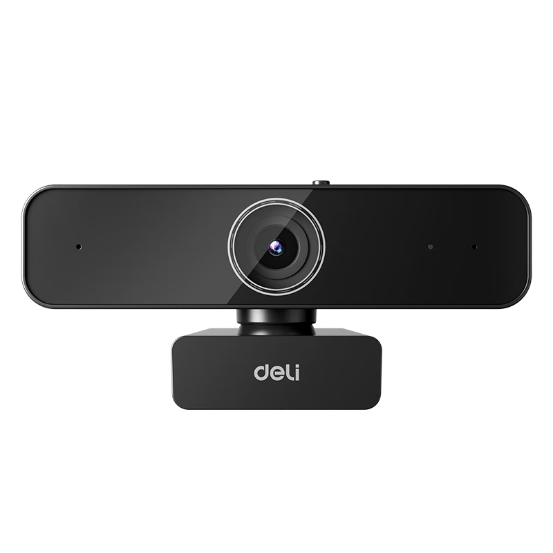 Deli Computer Webcam, High-Definition with Microphone, Live Streaming 4K Wide-Angle USB External Camera for Laptops And Desktops, Home Use, Video Conferencing, Office Video Calls MM104
