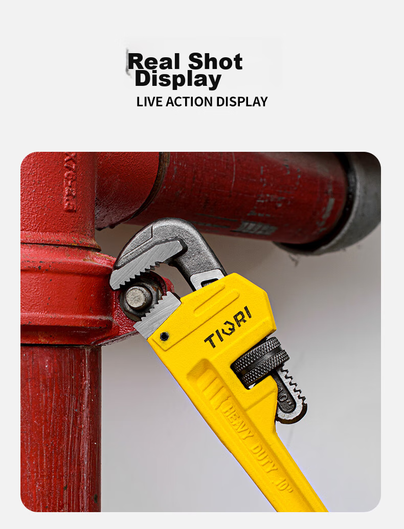 Tianqirui Pipe Wrench, Multi-Purpose Pliers, Industrial-Grade Universal Hose Wrench, Water Pipe Wrench, Heavy-Duty 8-Inch Household Pliers 13