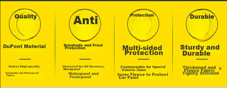 KOOLIFE Car Cover Full Vehicle Protection Suitable for Volkswagen Magotan, Toyota, Tesla Model 3/Y, Audi, Buick, BYD 4