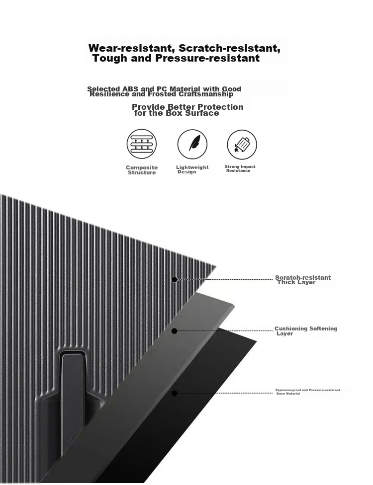 JEVI Large Capacity Suitcase for Men And Women, Student Luggage, Quiet Wheels, Universal Wheels, Zipper Lock, 26 Inches 12