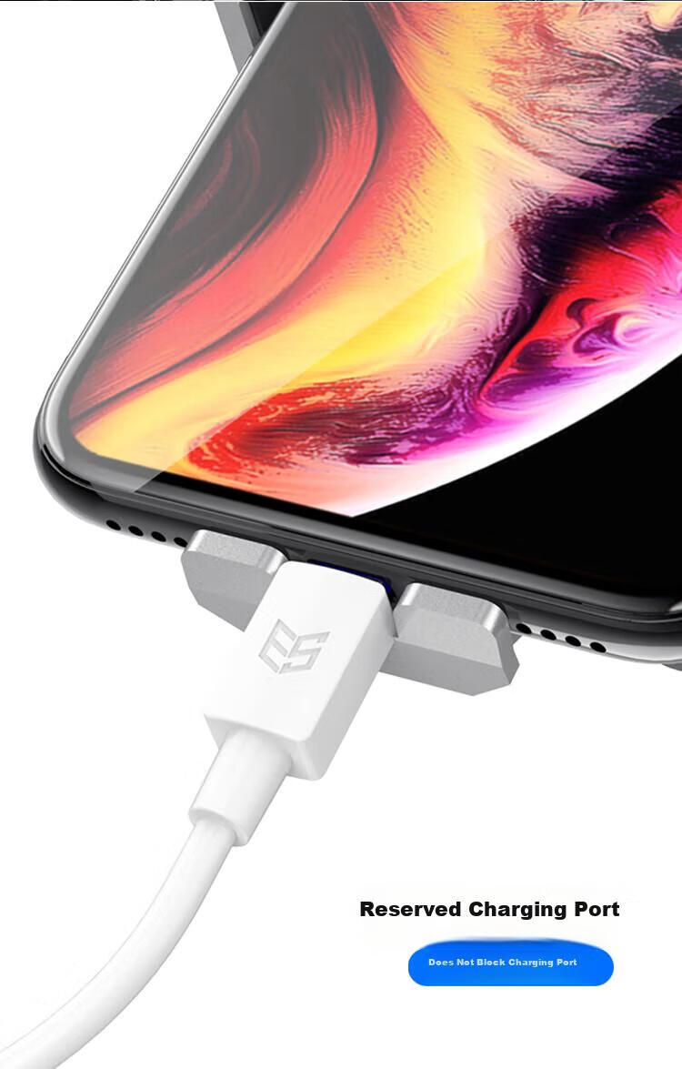 ESCASE Car Wireless Charging Dock, Fast Charging Car Air Vent Mount, Compatible with Apple 15 And Xiaomi 14 Phones 11