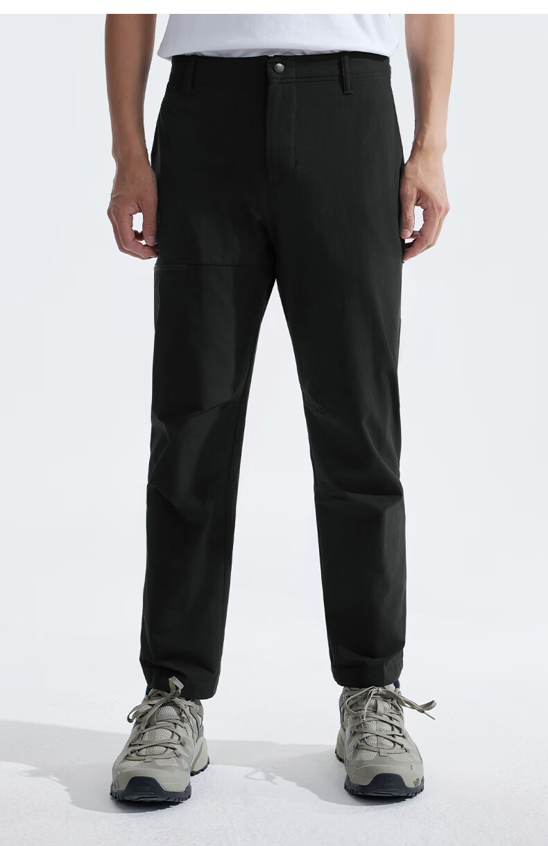 The North Face Men's Water-Repellent Long Pants, Comfortable Casual Outdoor Hiking 8AZ4, Black/JK3, Size 32 7
