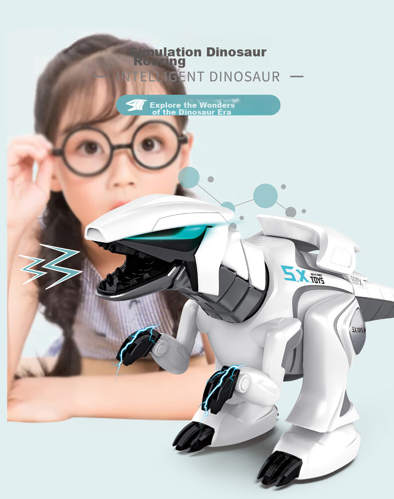 JINGDA TOYS Remote Control Dinosaur Toy, Electric Tyrannosaurus Robot, Boys' Toy, Children's Birthday Gift 3