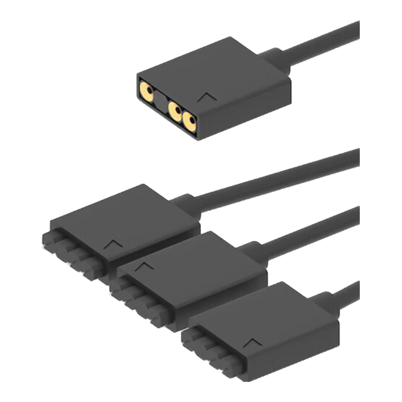 JEYI Fan ARGB One-To Extension Cable, Godlight Synchronization Hub, ARGB 5V Expansion Cable, ARGB-HUB13