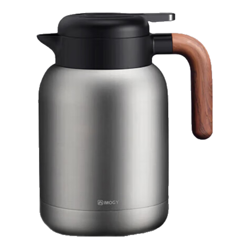 IMOGY IMOGY Insulated Water Bottle, Household Thermos Flask, Large Capacity Hot Water Pot, 316L Stainless Steel Tea Steeping Pot