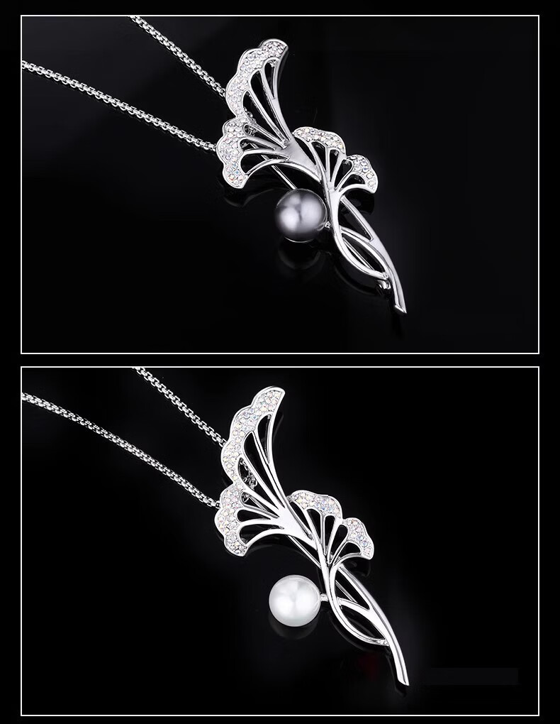 Eternelle French Eternal Bohemian Style Brooch, Elegant Faux Pearl Corsage, Autumn And Winter Accessory, Birthday Gift for Wome 10