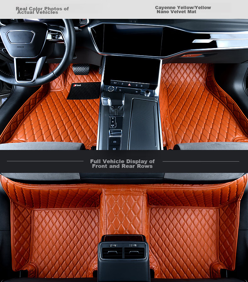 SIKEDI Car Floor Mats for Volkswagen Passat, Full Coverage, Suitable for 2019-2026 Models, Durable, Waterproof, Odorless 22