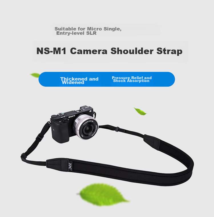 JJC Camera Shoulder Strap, DSLR And Mirrorless Camera Strap, Compatible with Canon, Nikon, Sony, Fuji 1