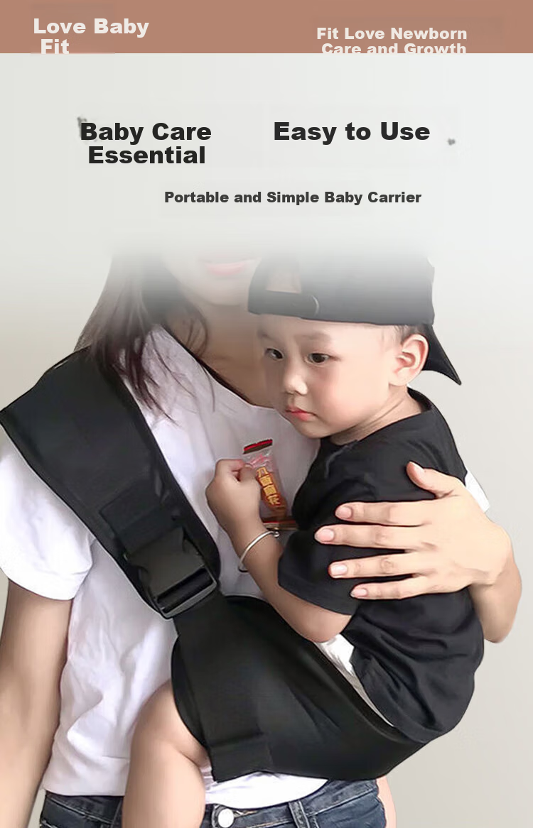 Aibaoshi Baby Carrier, Newborn Back Wrap, Front-Carrying And Back-Carrying Style, Multifunctional Baby Carrier for Outings, Miankou Green M418 1