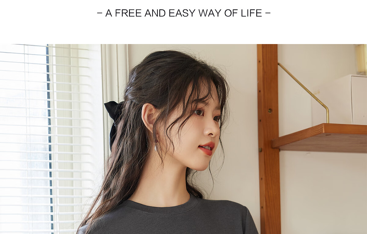 Halo Queen Long-Sleeve T-Shirt for Women, Spring And Autumn Round Neck Letter Print Base Shirt, Loose Comfortable Versatile Outer Wear Top, New Product H143T2035 6