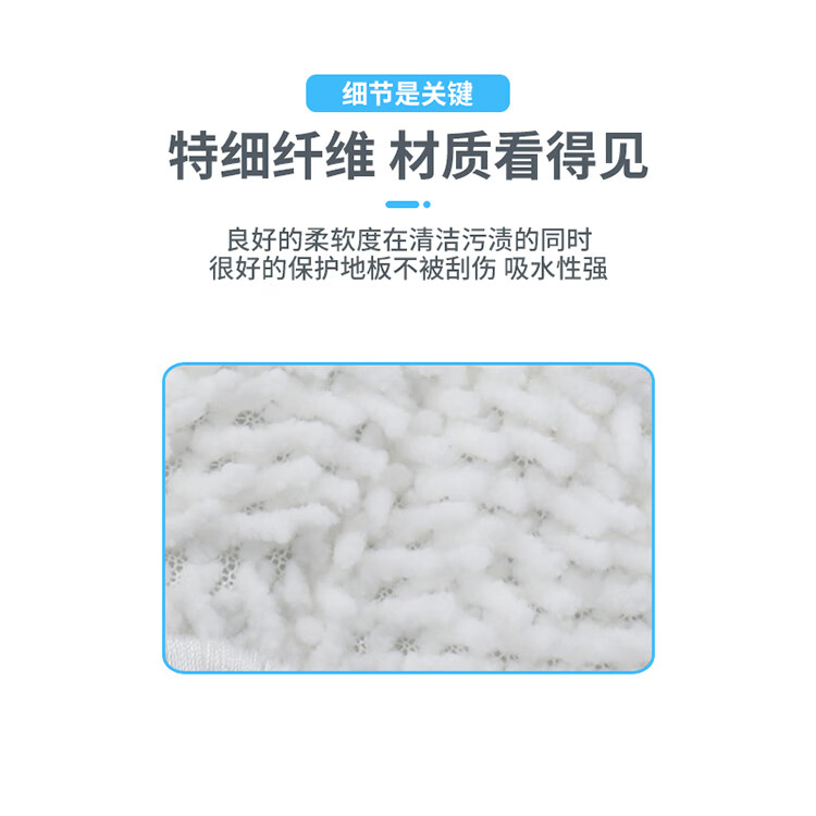 Shuangwei Replacement Mop Cloth for Yunji J3/J4/J4 Lite/J5/Xiaoyao 001/Xiaoyao 001 Pure/J5/R10 Robot Vacuum Cleaner Accessories YJ-J3J4 Mop Cloth 3
